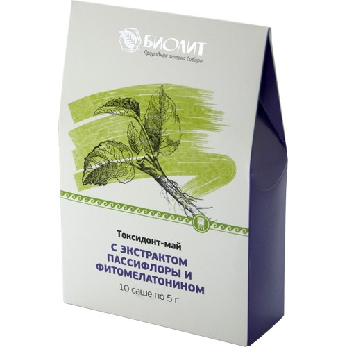 Купить Токсидонт-май с экстрактами пассифлоры и фитомелатонином  г. Владимир  